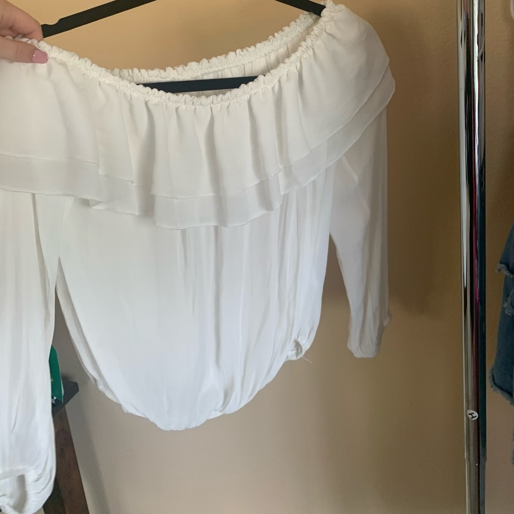 white top